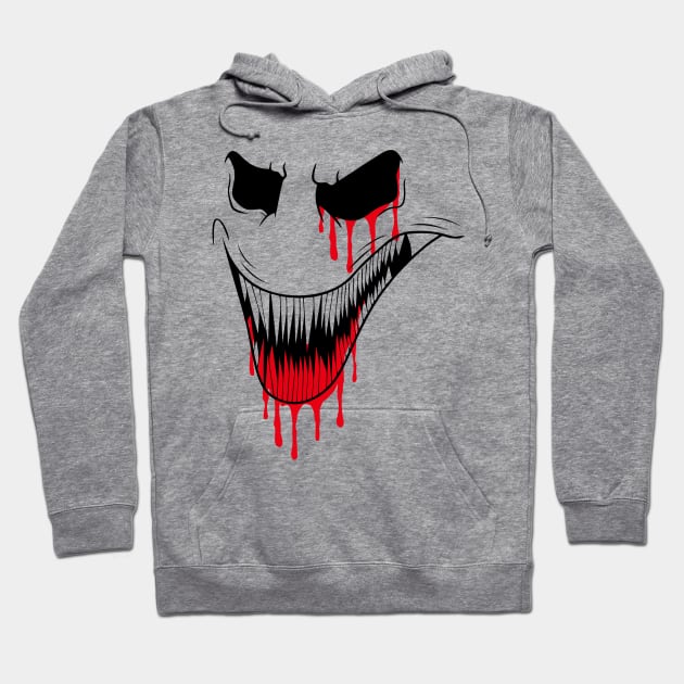 bloody smile Hoodie by TrendsCollection